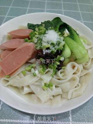 简易油泼面的做法步骤:3