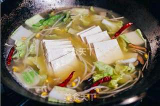 川味豆腐鱼汤的做法步骤：7