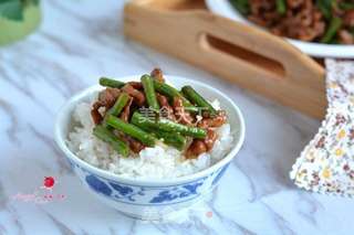 肉丝炒豇豆的做法步骤:11