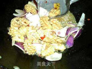 豆瓣鱿鱼的做法步骤:14