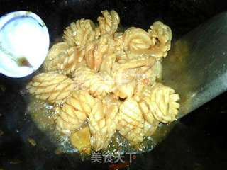 豆瓣鱿鱼的做法步骤:13