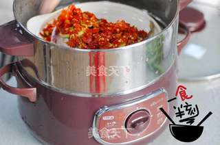 超简易剁椒鱼头的做法步骤:5