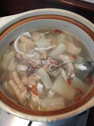 竹荪棷子鸡汤的做法步骤：8
