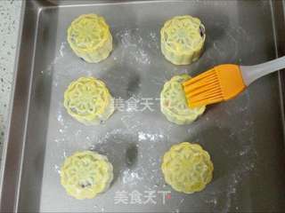 #柏翠大赛#广式紫薯月饼的做法步骤:11