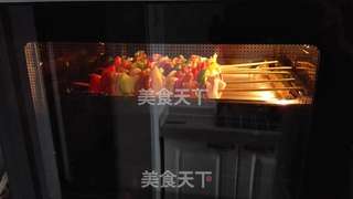 杂蔬鸡肉串的做法步骤:6