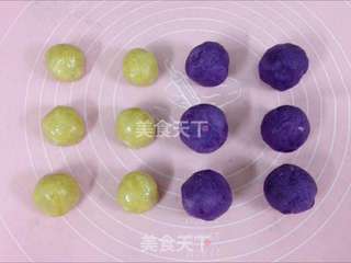 #柏翠大赛#广式紫薯月饼的做法步骤:3