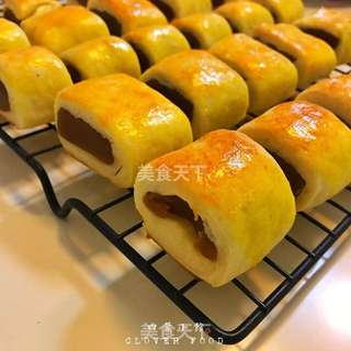 #柏翠大赛#莲蓉手卷的做法步骤:10