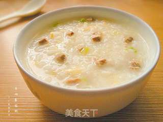 牛肉蛋花粥的做法步骤:9