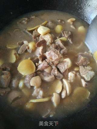 清炖羊肉的做法步骤:8