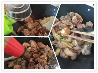 香菇焖鸭的做法步骤：4