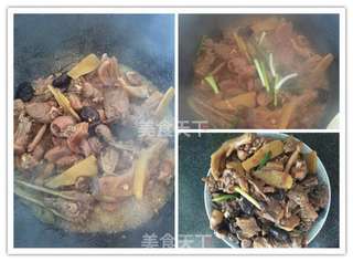 香菇焖鸭的做法步骤：6