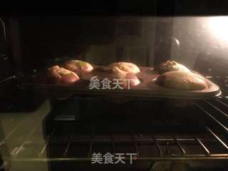 #柏翠大赛#迷彩玛德琳蛋糕的做法步骤:10