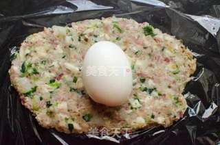 土豆瘦肉煎蛋的做法步骤：2