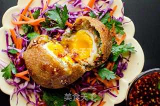 土豆瘦肉煎蛋的做法步骤：6