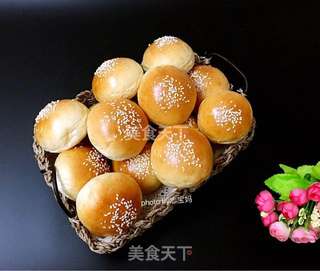 #柏翠大赛#高颜值的mini牛排汉堡的做法步骤:7