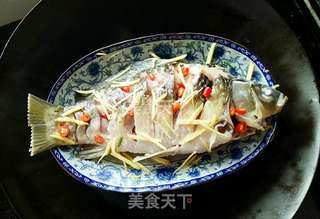 清蒸鲫鱼的做法步骤：4