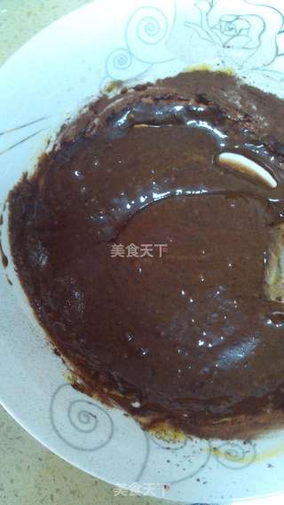#柏翠大赛#可可焦糖戚风卷的做法步骤:7