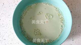抹茶牛奶木瓜冻的做法步骤:6