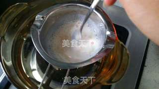 抹茶牛奶木瓜冻的做法步骤:7