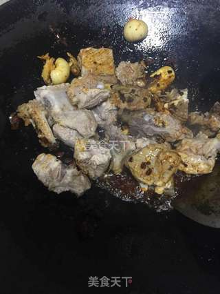 老干妈豆豉烧排骨的做法步骤:4