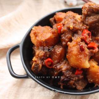 老干妈豆豉烧排骨的做法步骤:10