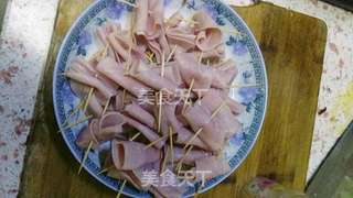 美式生煎火腿卷的做法步骤:3