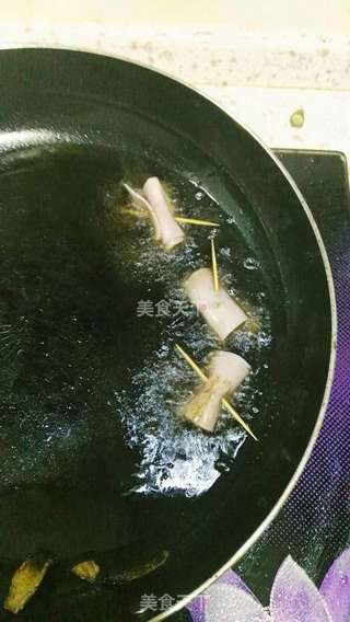 美式生煎火腿卷的做法步骤:4