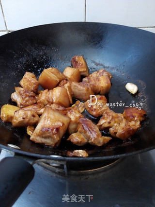 香菇红烧肉的做法步骤:4