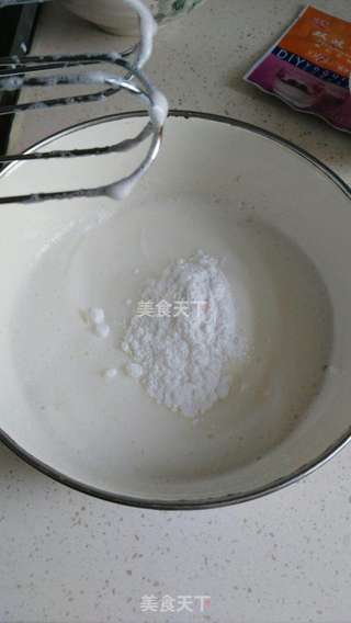 #柏翠大赛#~~【酸奶可可戚风蛋糕】的做法步骤:5