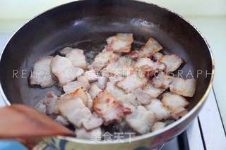 苕皮回锅肉的做法步骤:6