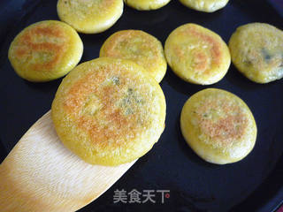 黑芝麻玉米饼的做法步骤:12