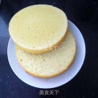 ＃柏翠大赛＃荷花奶油蛋糕的做法步骤：1