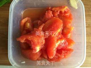 番茄榨菜蛋汤的做法步骤:8