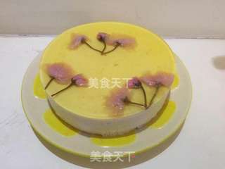 樱花慕斯蛋糕的做法步骤:15
