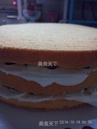 #柏翠大赛#花仙子奶油蛋糕的做法步骤:7