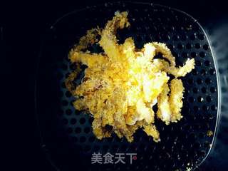 空炸鱿鱼圈的做法步骤:12