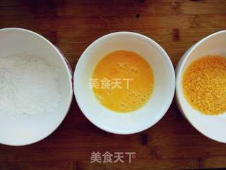 空炸鱿鱼圈的做法步骤:5