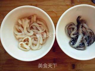 空炸鱿鱼圈的做法步骤:4