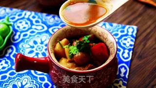 中餐 | 土豆栗子烧牛肉【独家】的做法步骤:7