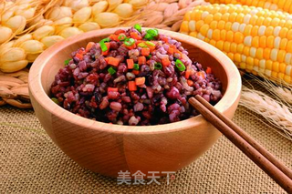 七彩五谷杂粮饭的做法步骤:4
