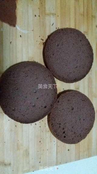 #柏翠大赛#无基础新手六寸黑森林的做法步骤:4
