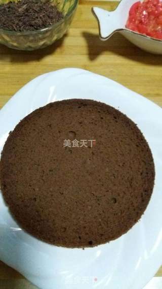 #柏翠大赛#无基础新手六寸黑森林的做法步骤:7