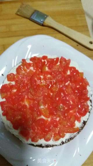 #柏翠大赛#无基础新手六寸黑森林的做法步骤:8