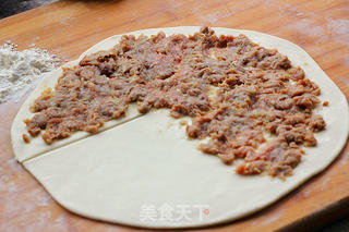 千层肉饼的做法步骤:8
