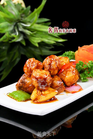 女人和孩子的大爱【菠萝咕咾肉】 的做法步骤:5