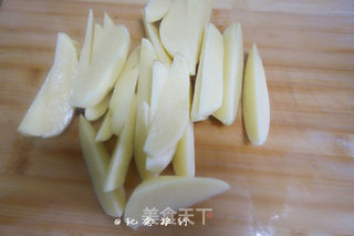 超级简单的孜然烤土豆的做法步骤：1