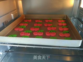 #柏翠大赛#小樱桃饼干的做法步骤:11