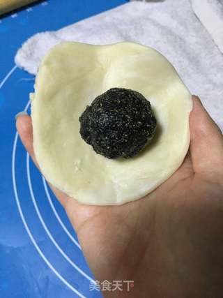 #柏翠大赛#黑芝麻酥饼的做法步骤:18