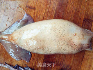 香辣鱿鱼烤土豆泥的做法步骤:4