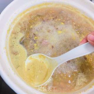 玉米冬瓜瘦肉羹的做法步骤:4